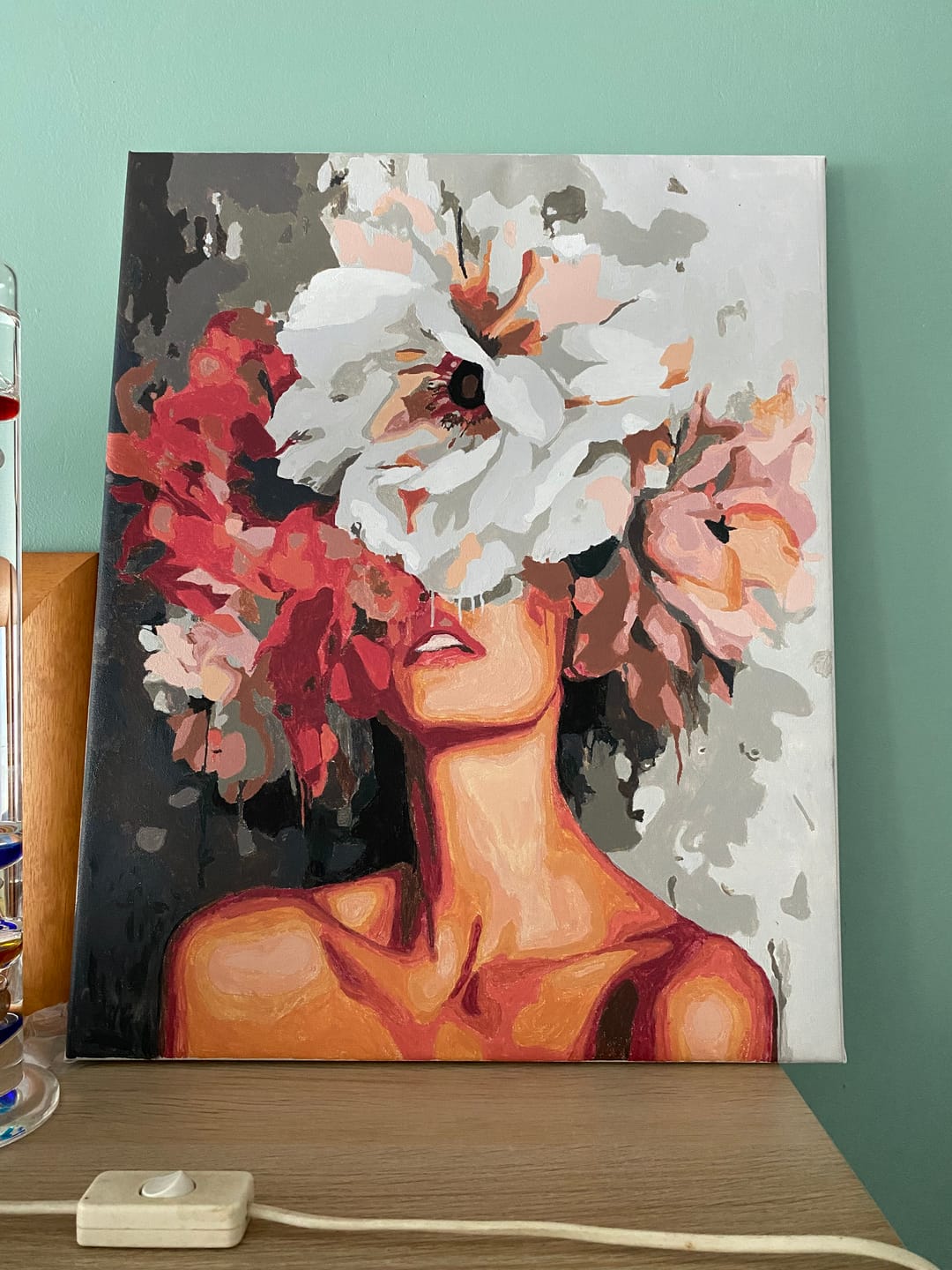 Customer photo review of Beauté derrière les fleurs