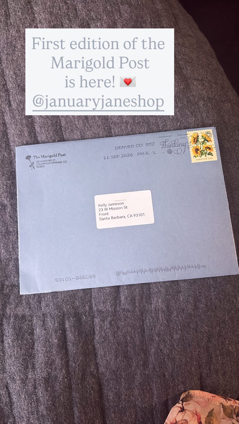 Customer photo review of The Marigold Post