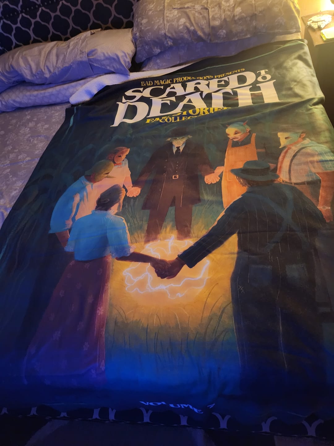 Customer photo review of Fan Stories Vol 7 Sherpa Fleece Blanket