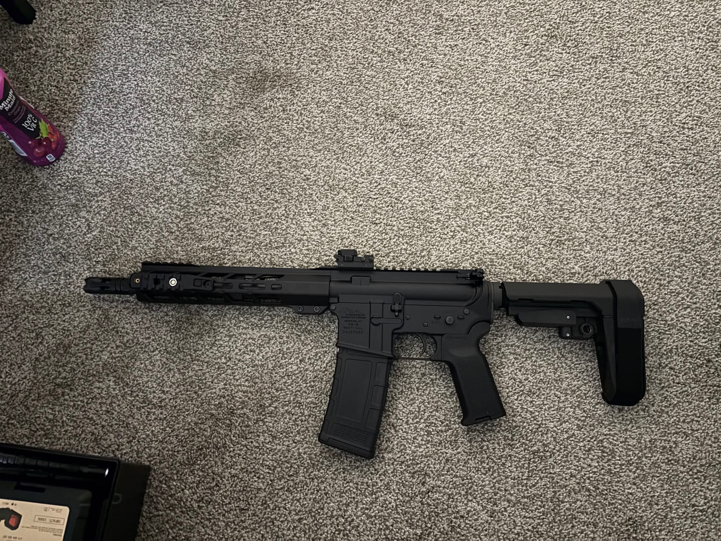 Customer photo review of AR-15 H2 Heavy Buffer 4.6oz (V2 Reciprocating Carbide weights, 100% USA Made)