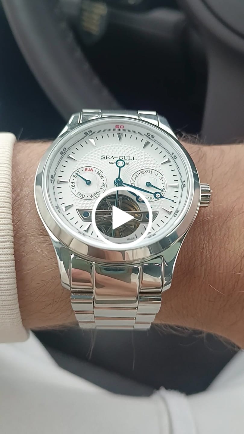 Customer video review of Master Series | Complete Calendar | Open Heart Legend | Week Display | 39mm