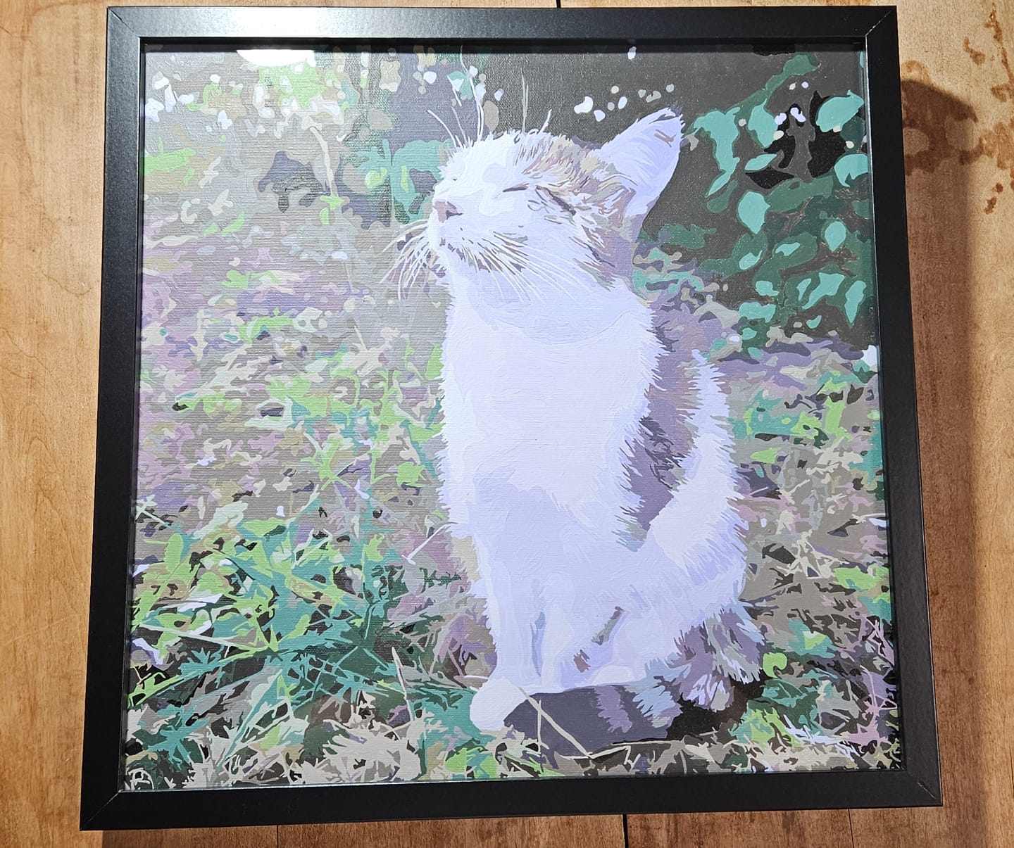 Customer photo review of Eigenes Foto - Malen nach Zahlen