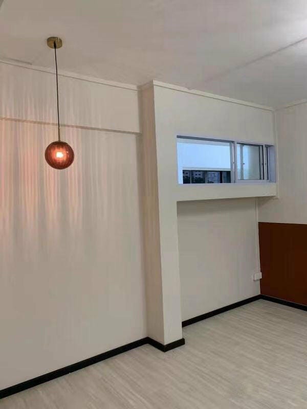 Customer photo review of Ribbed Glass Pendant Lamp, Mouth-Blown, Adjustable Cable