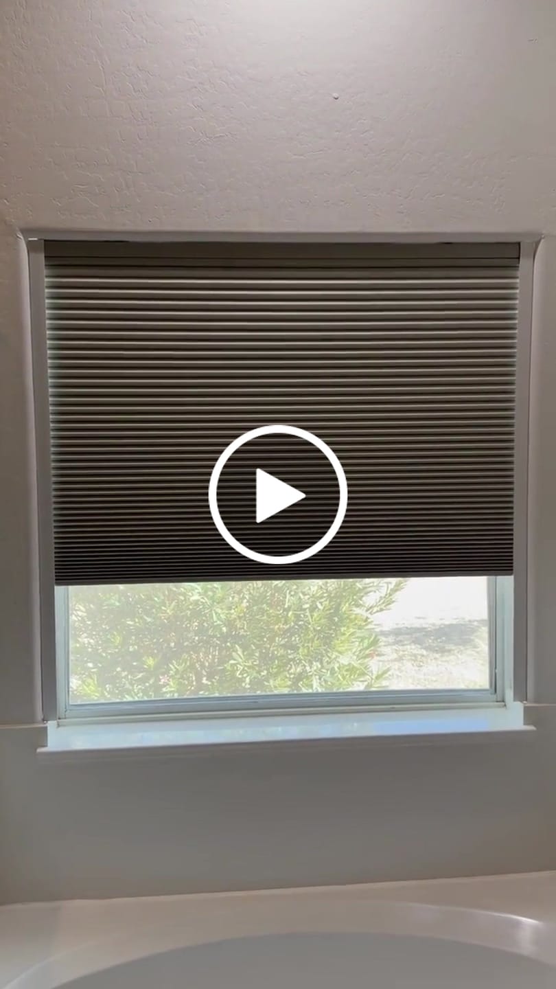 Customer video review of Blackout Cellular Shades