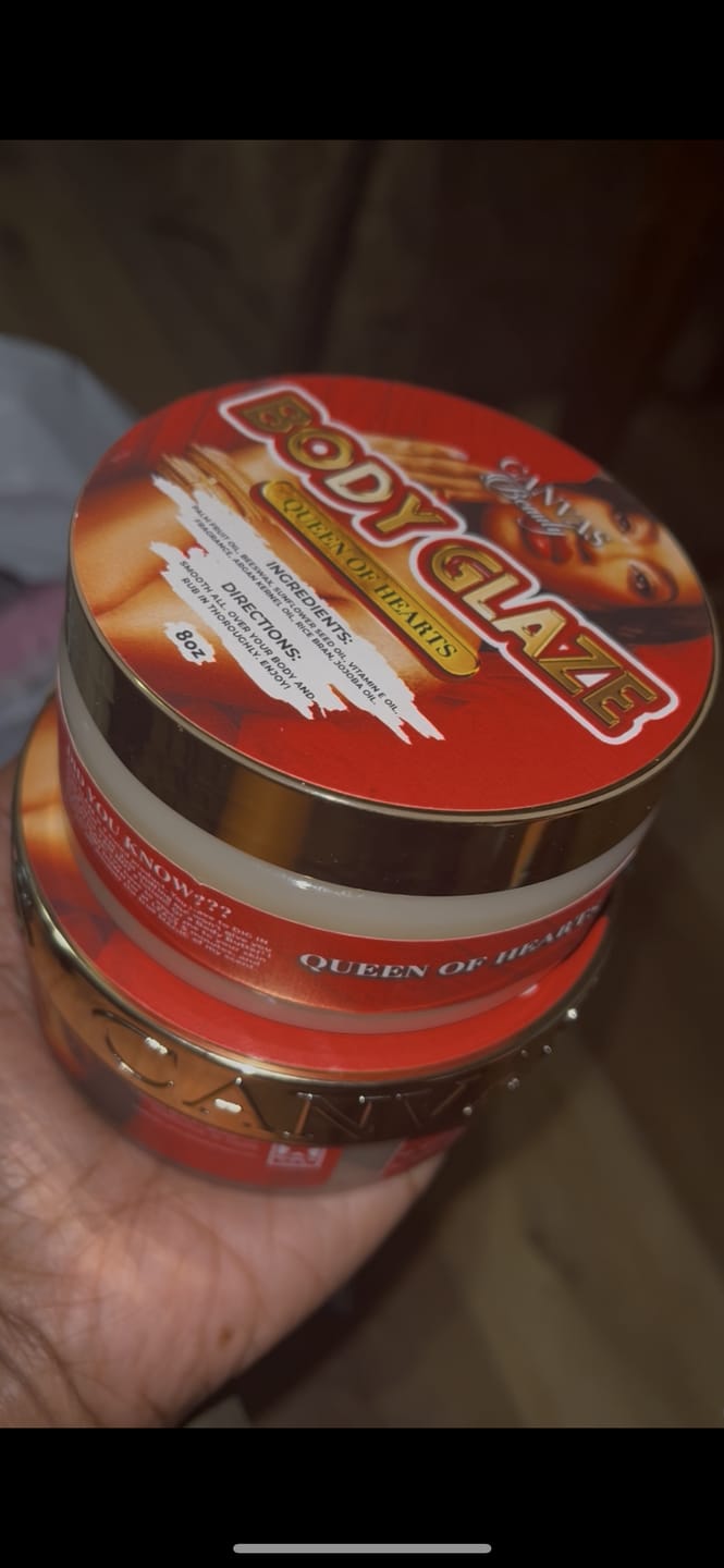Customer photo review of Exclusive Package Queen Of Hearts Body Glaze