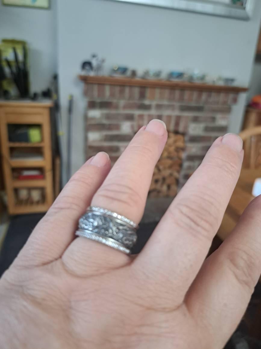 Customer photo review of Sacred Lotus Ring