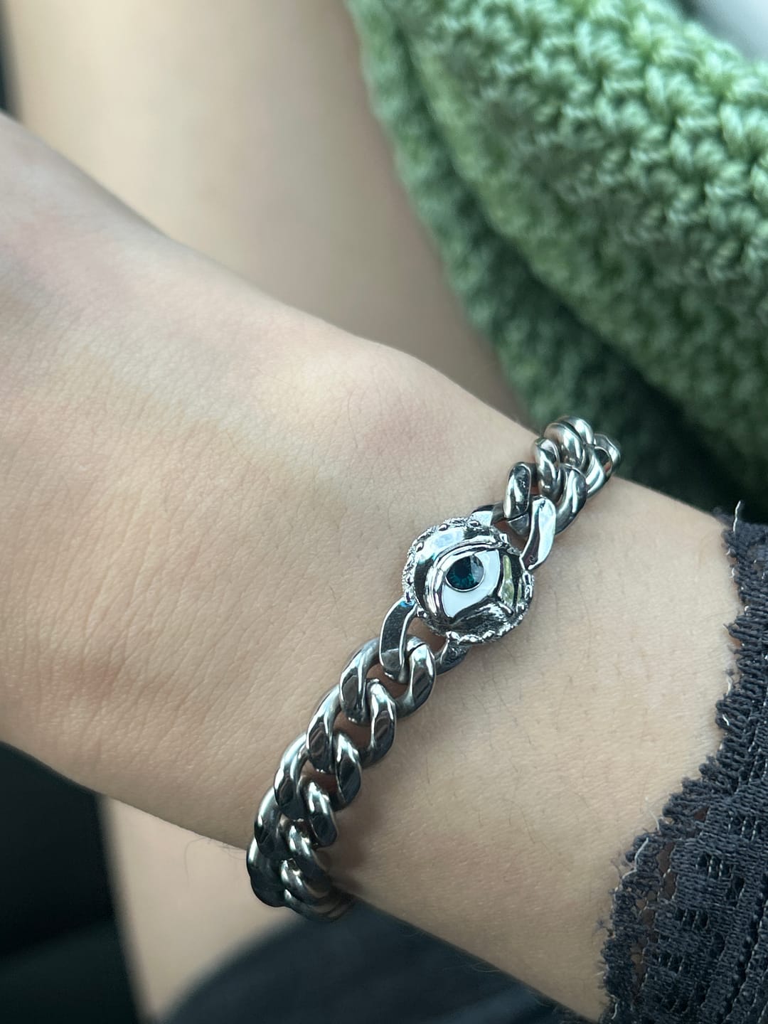 Customer photo review of EVIL EYE BRACELET
