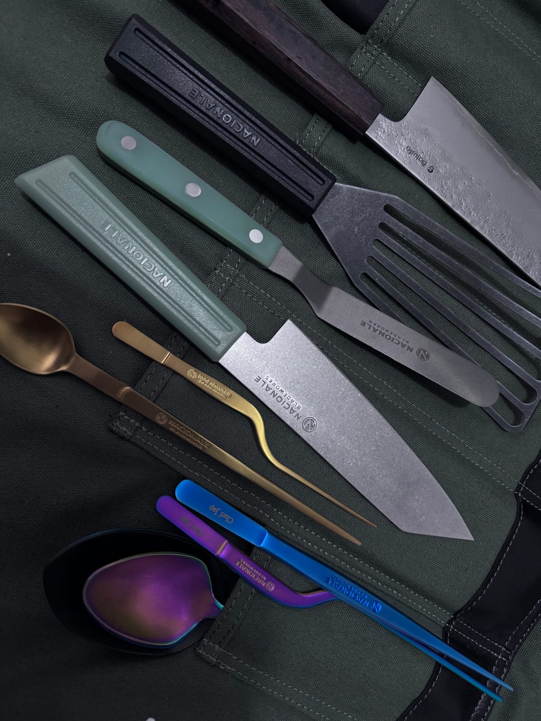 Customer photo review of 205mm 2-in-1 Spoon + Tweezer Tool