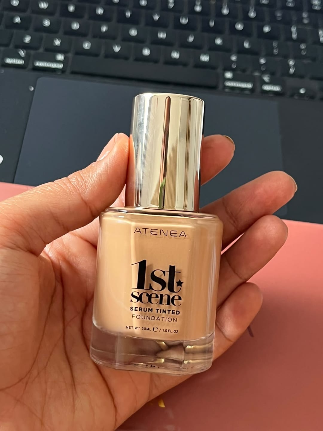 Customer photo review of TINTA DE MAQUILLAJE | SERUM TINTED