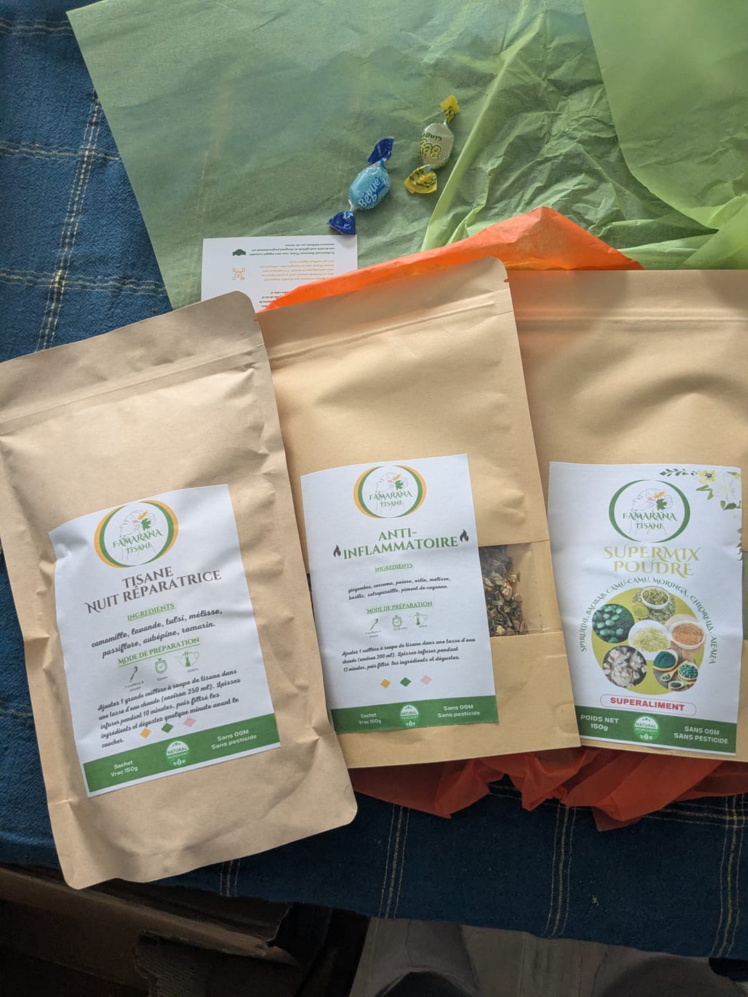 Customer photo review of TISANE ANTI-INFLAMMATOIRE