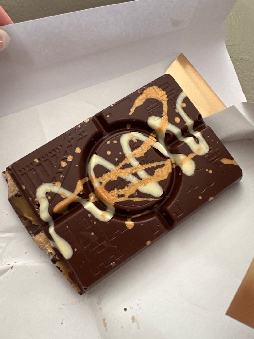 Customer photo review of Vietnamese Coffee, sesame and peanut Bizarre Bar - 145g