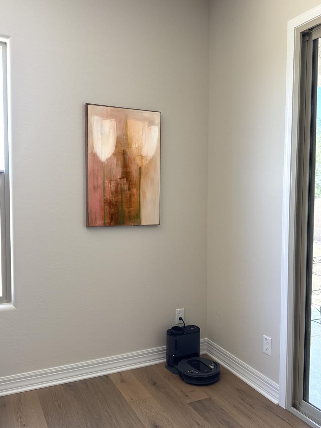 Customer photo review of Abstract Flower And Tree Canvas Art #FT074