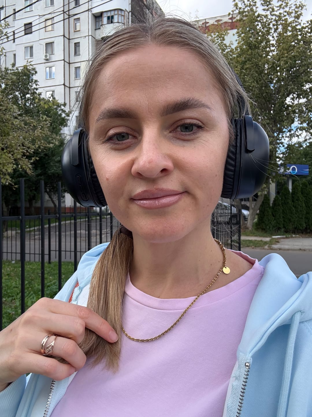 Customer photo review of Elise Necklace