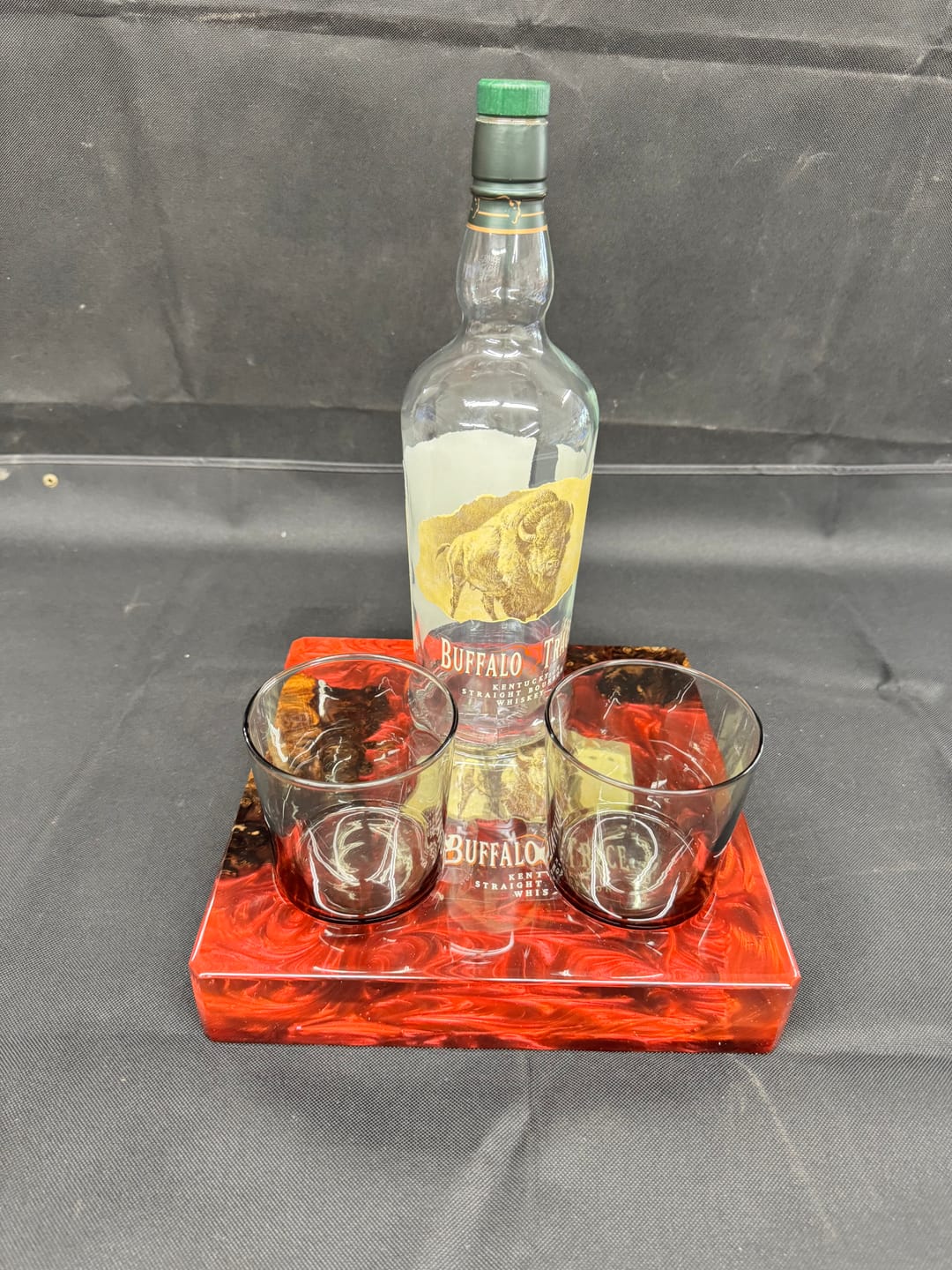 Customer photo review of Ultimate Circle Inlay And Pocketing Acrylic Router Template Set