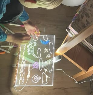 Customer photo review of Pizarra Interactiva Led Lumody™