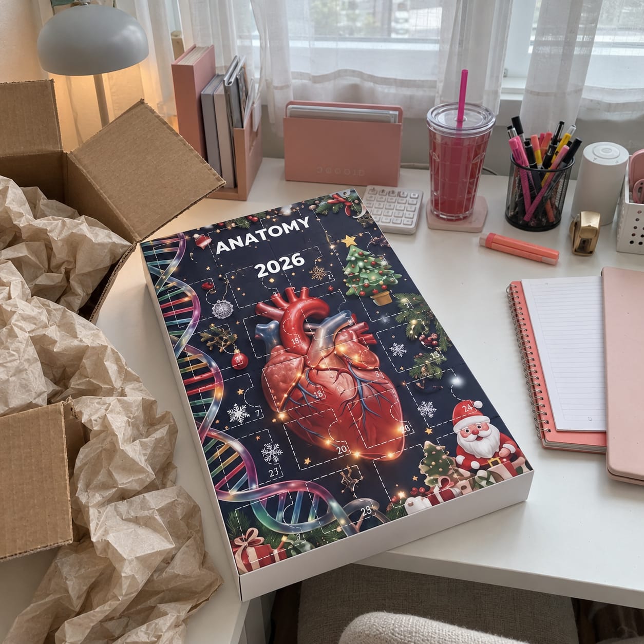 Customer photo review of Calendario de Adviento de Anatomía