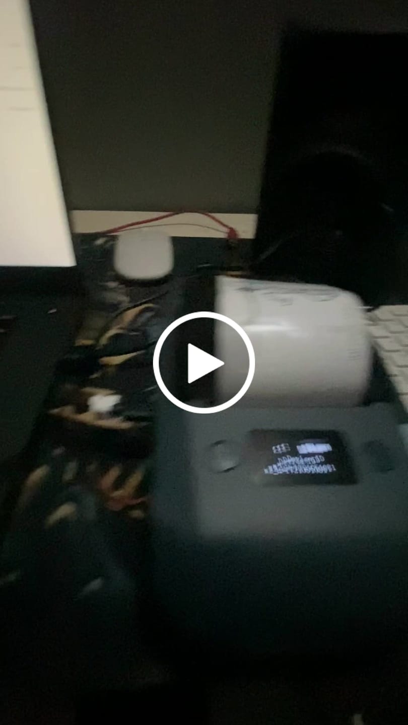 Customer video review of NIIMBOT M2 Thermal Transfer Label Maker, Smart Color Printing with Phones & PC for Office, Lab, Vial Bottle