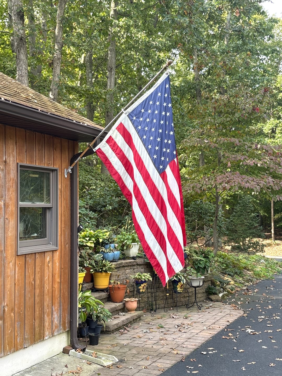Customer photo review of 4' x 6' American Flag