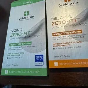 Customer photo review of Zero-Fit Korean Pimple Patch Duo