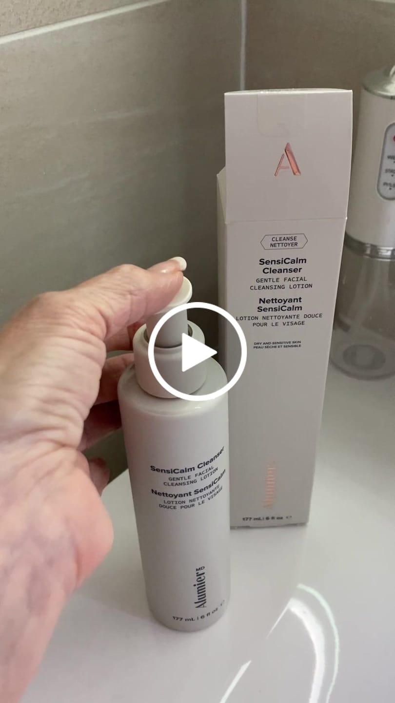 Customer video review of Alumier SensiCalm Cleanser (177ml)