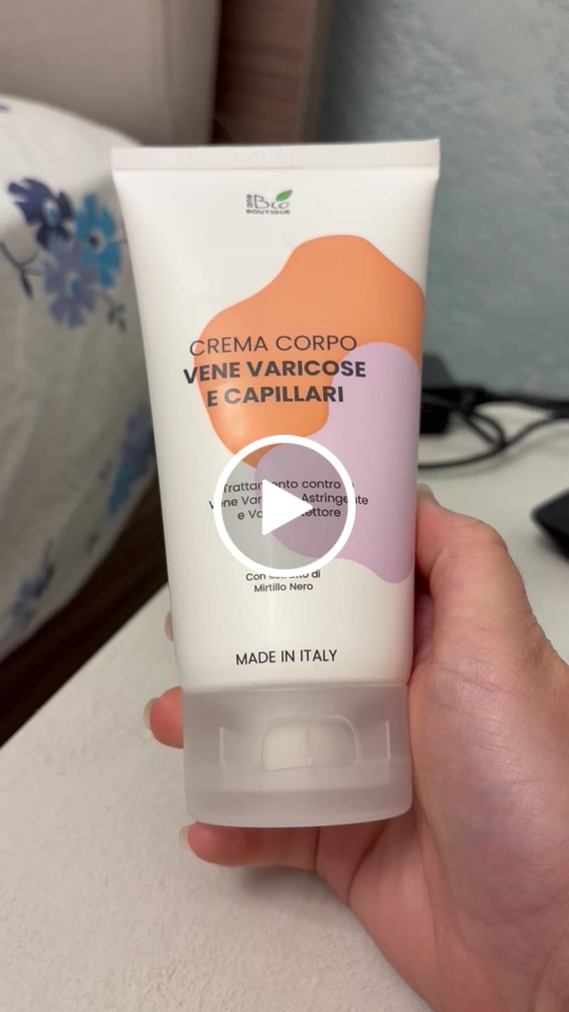 Customer video review of Crema Vene Varicose e Capillari