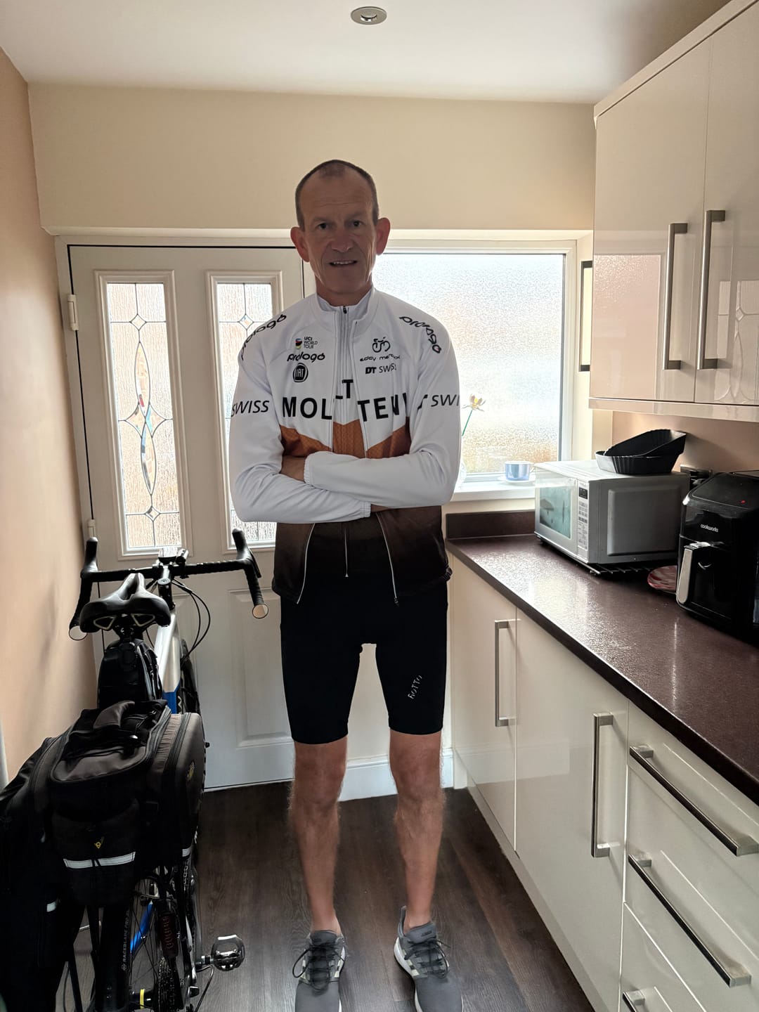 Customer photo review of Molteni SASMIDT Fleece Retro Long Sleeves Jerseys