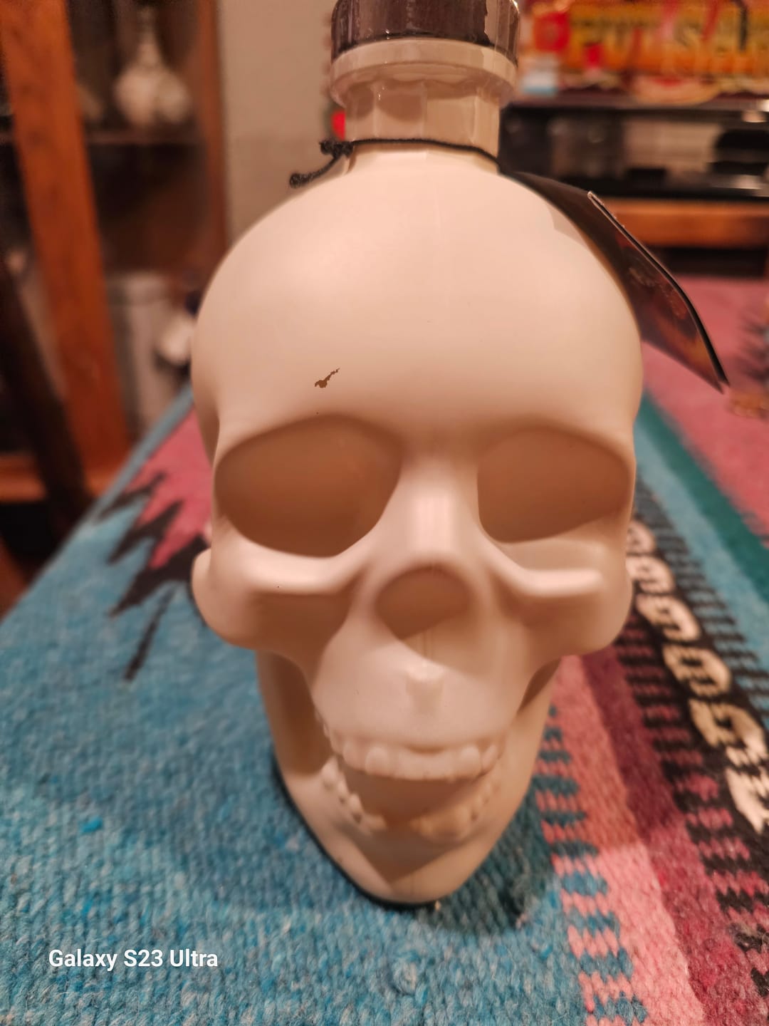 Customer photo review of Crystal Head Bone Vodka White Bottle (2023 Limited Edition)