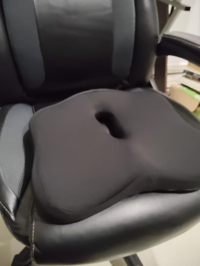 Customer photo review of Coussin Confort Absolu- le coussin ergonomique.