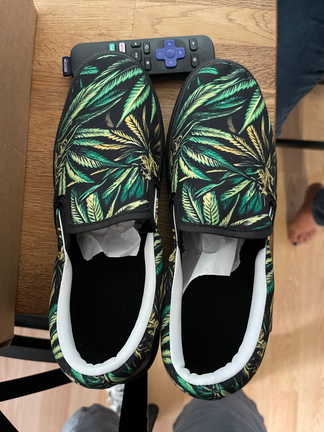 Customer photo review of Big Buds Canvas Skater Slip-Ons