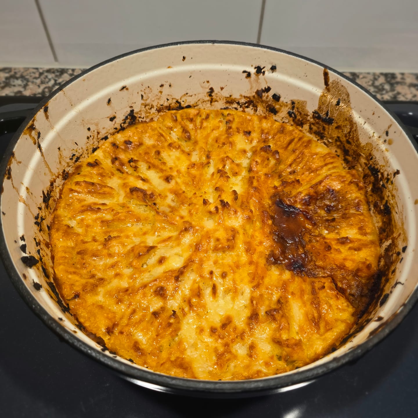 Customer photo review of Cocotte classique ronde en fonte émaillée – Noir Brillant