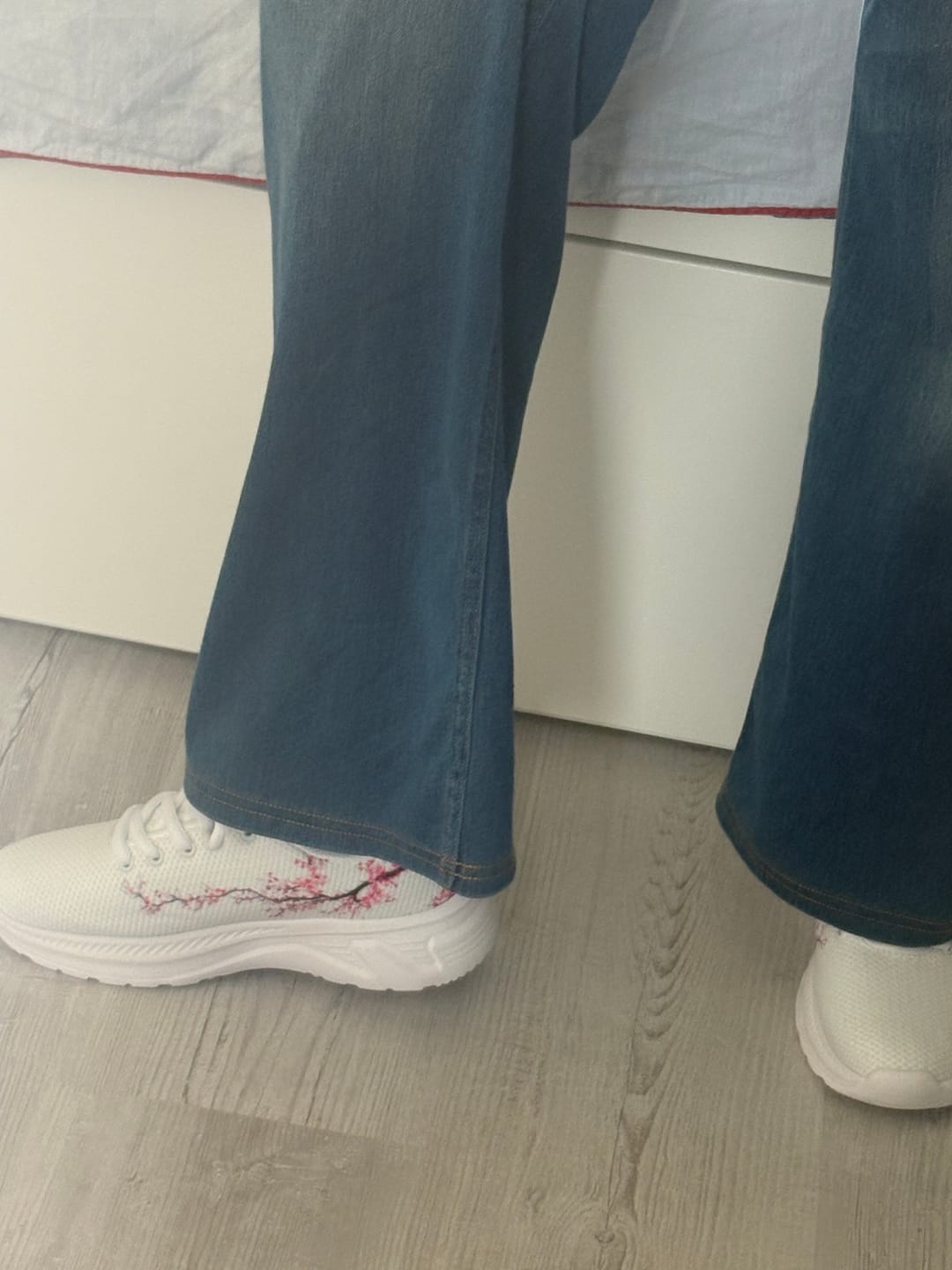 Customer photo review of Sneakers Chunky Sakura