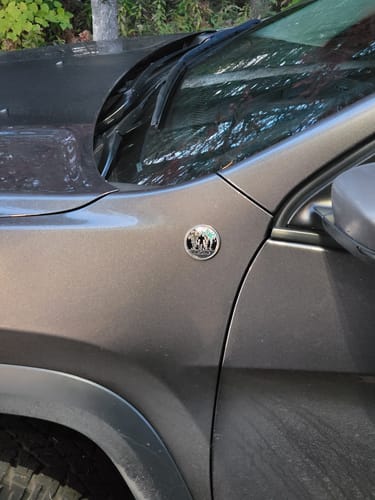 Customer photo review of SASQUATCH Rated 4x4 Badge