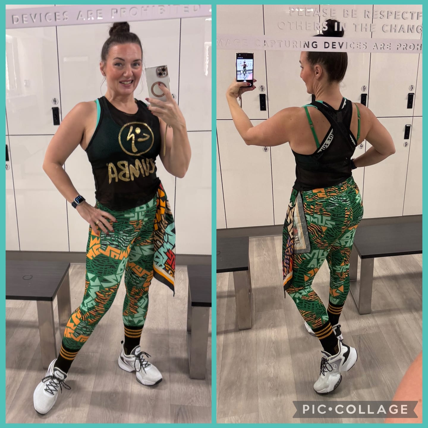 Customer photo review of Zumba Air Stomp - White/Black