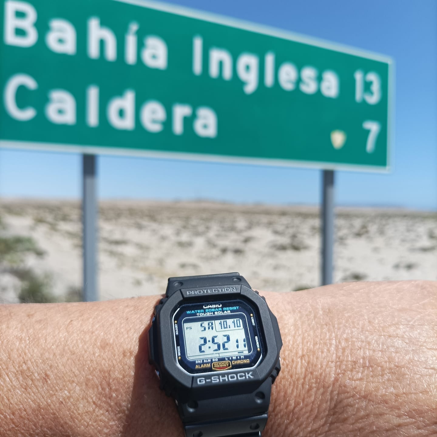 Customer photo review of Reloj Casio G-Shock Vintage G-5600UE-1 Tough Solar