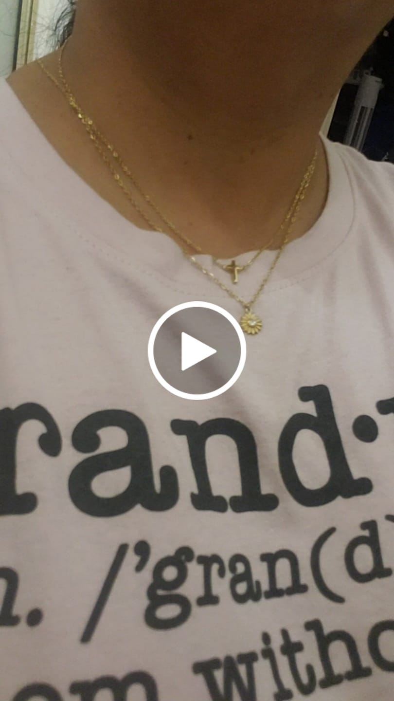 Customer video review of Eucharist Necklace