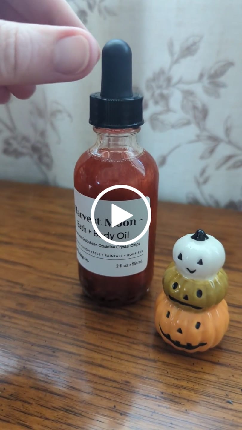 Customer video review of Harvest Moon Body Oil