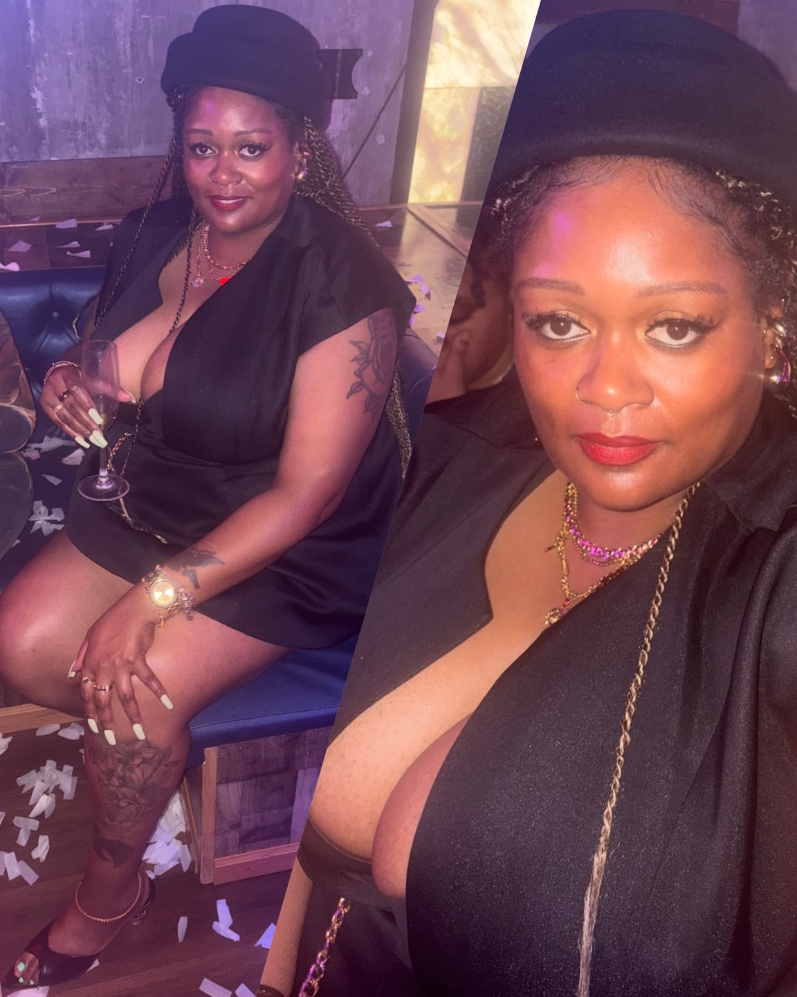 Customer photo review of London Pillbox - Black