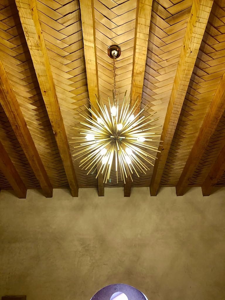 Customer photo review of Gold Spike Chandelier, Iron Frame, 9–12 Lights, 50–72 cm