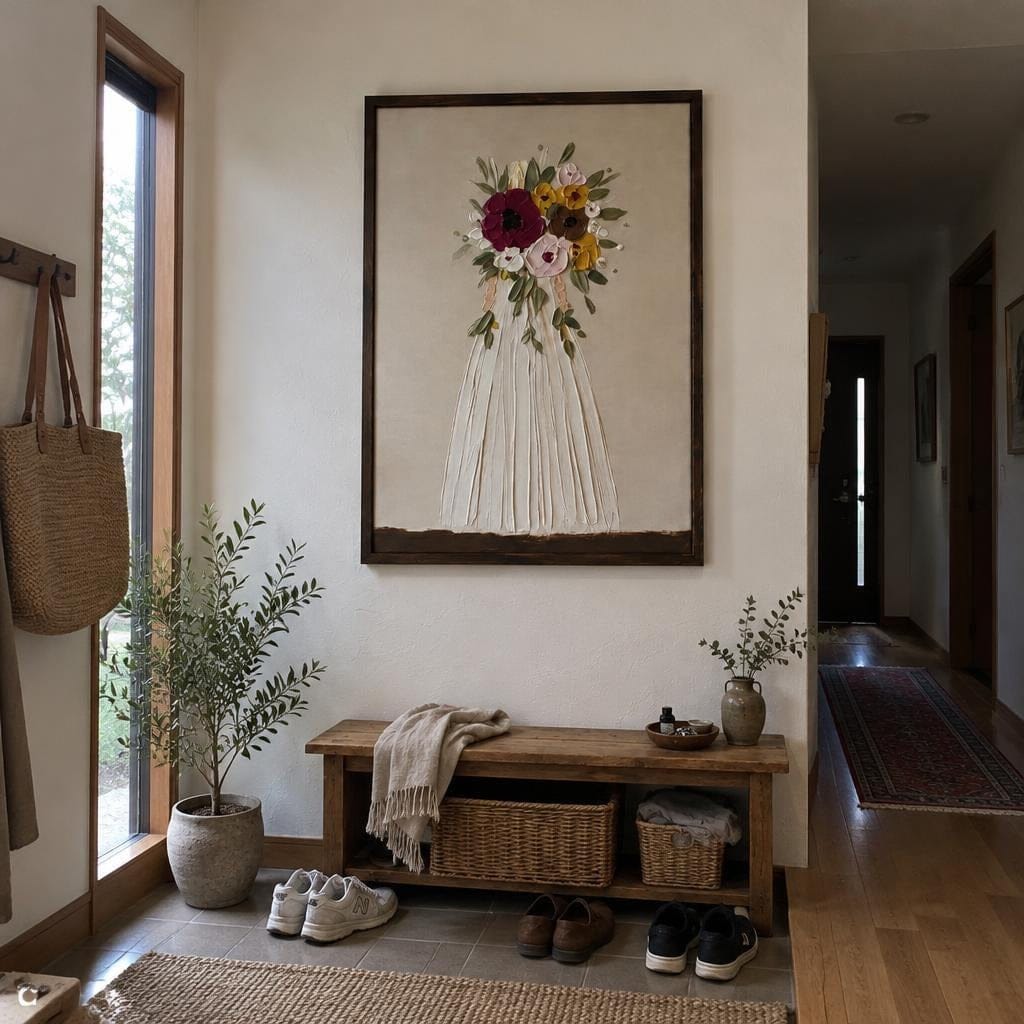 Customer photo review of Elegant Floral Vase