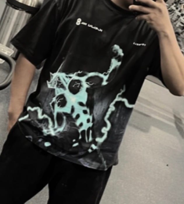 Customer photo review of 4177 - Kaiju No. 8 Graphic Tees