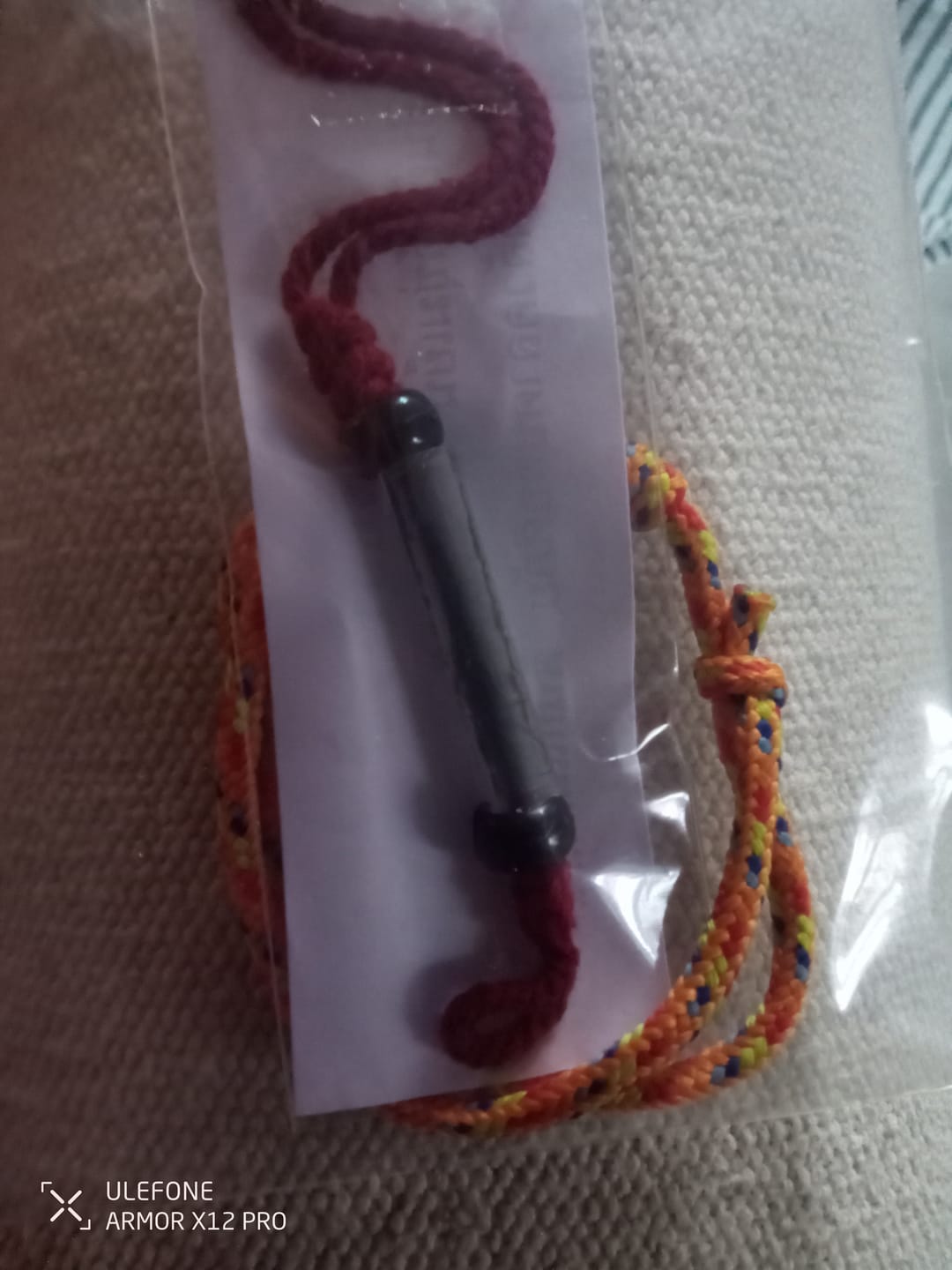 Customer photo review of Takrut Yant Tewada Raksha – Protection des Dévas – Wat Roi Kho (Chiang Mai)