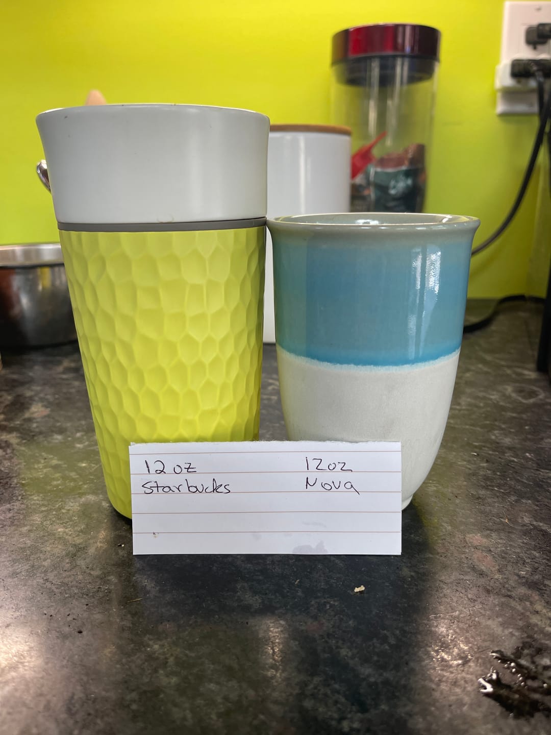 Customer photo review of Lagoon Cup 12oz