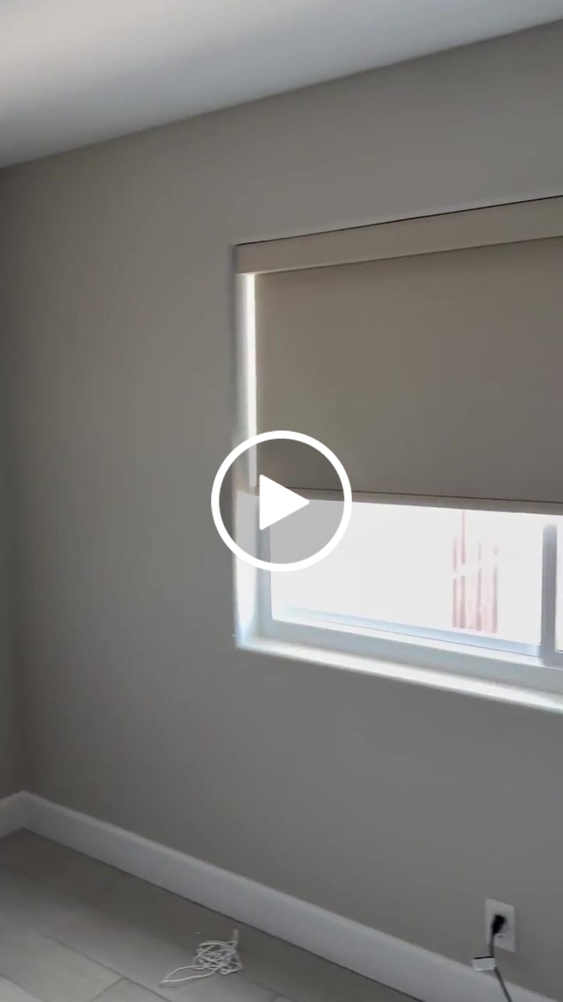 Customer video review of Blackout Roller Shades