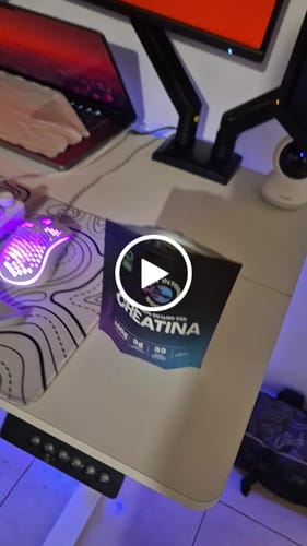 Reseña con vídeo de un cliente sobre Creatina Monohidrato