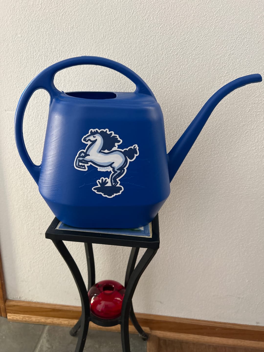 Customer photo review of Blue Horse Sticker