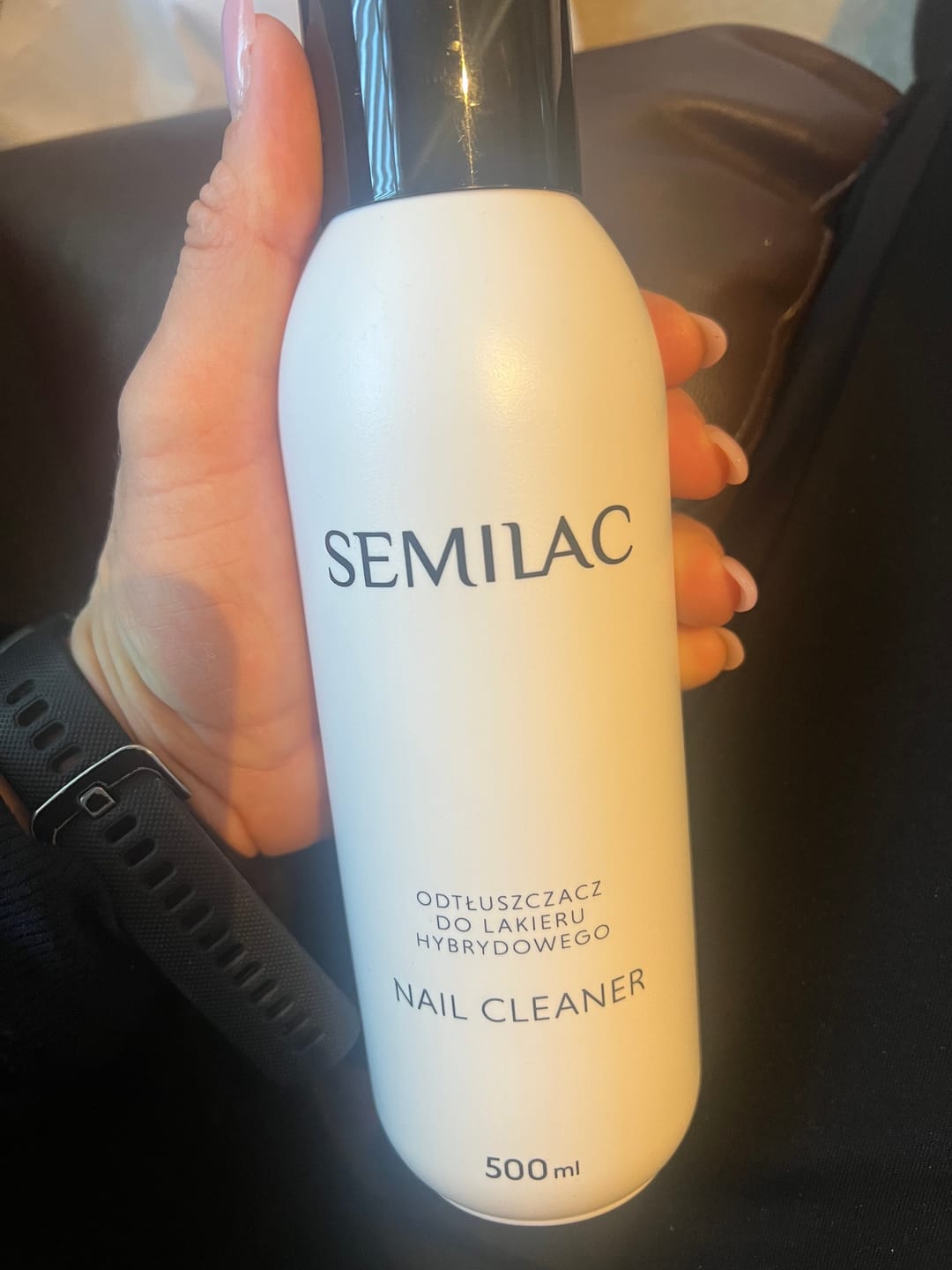 Customer photo review of Semilac Cleaner 500 ml