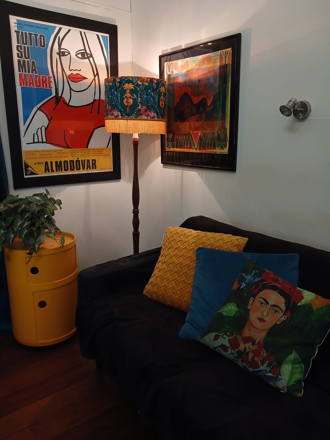 Customer photo review of Lulu LaRue Fringed Lampshade