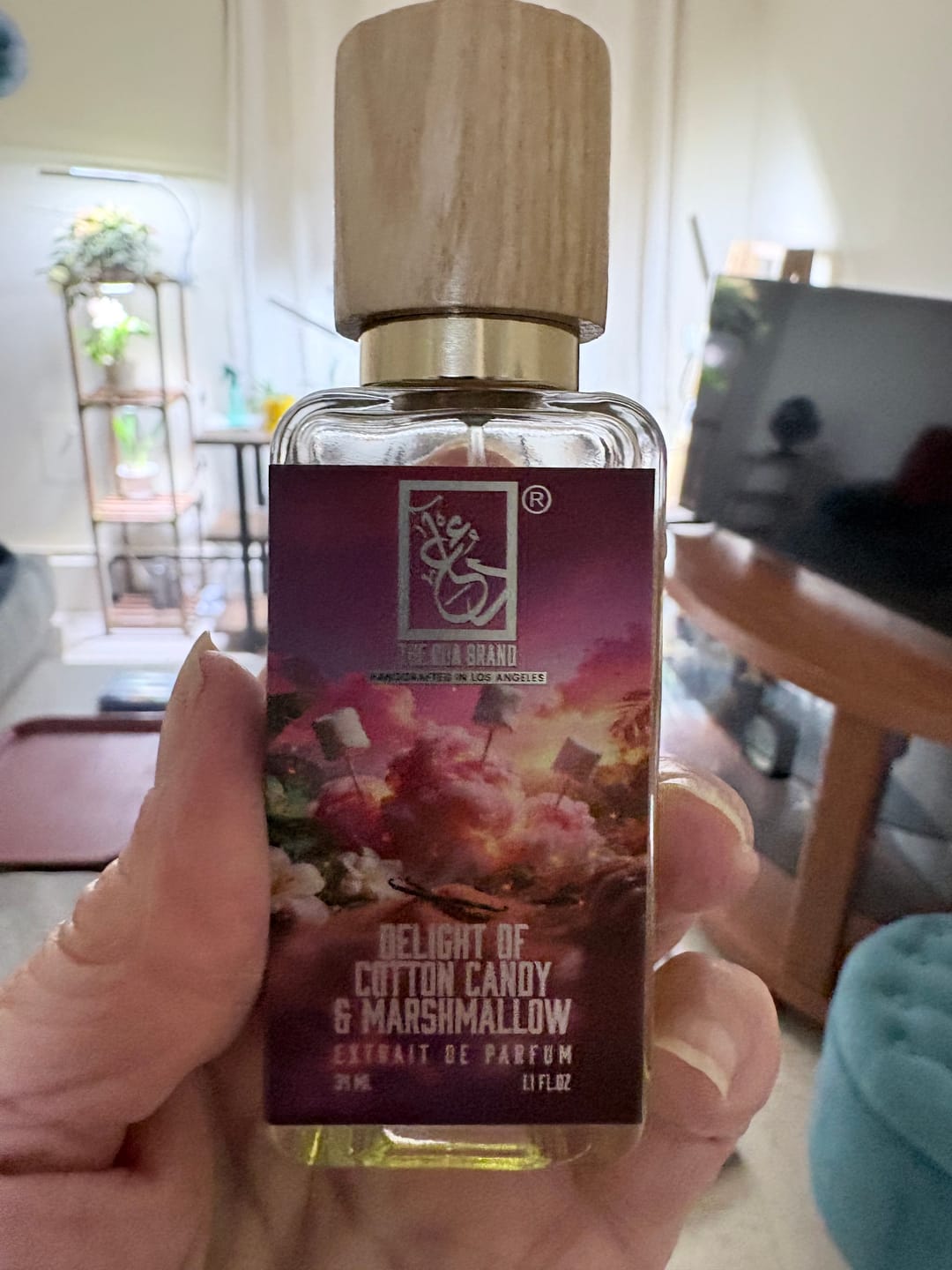 Customer photo review of Delight Of Cotton Candy & Marshmallow