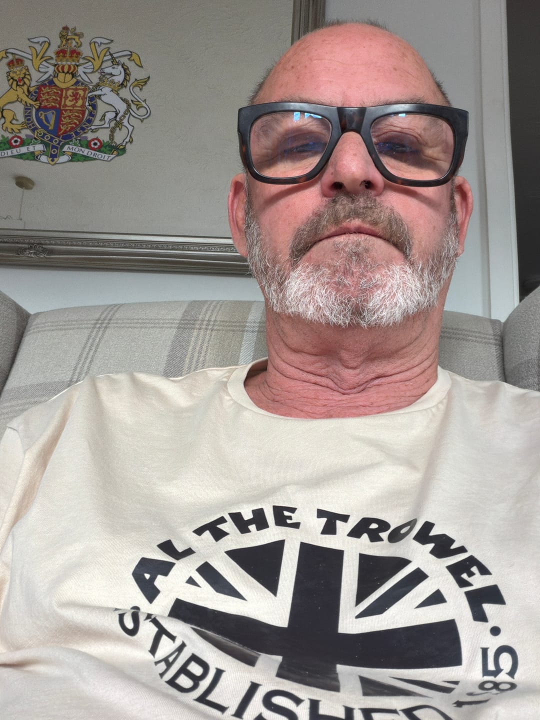 Customer photo review of Al The Trowel T-Shirt 2026