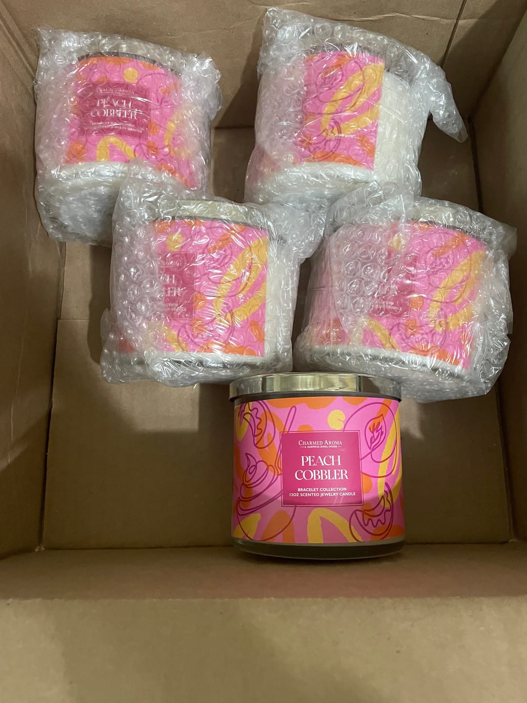 Customer photo review of Surprise Shape Jar Candle - Surprise Jewelry Collection